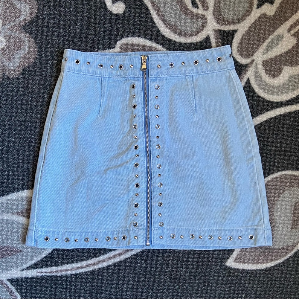 Denim Mini Skirt